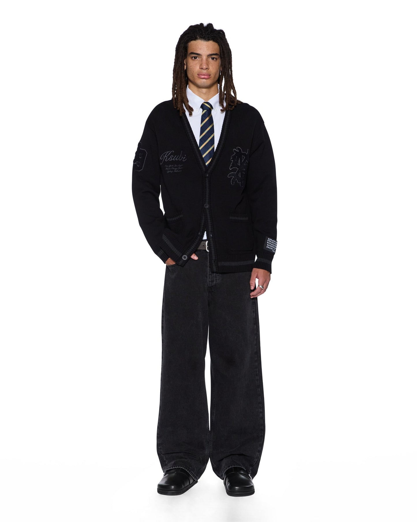 PLAYOFF CARDIGAN BLACK