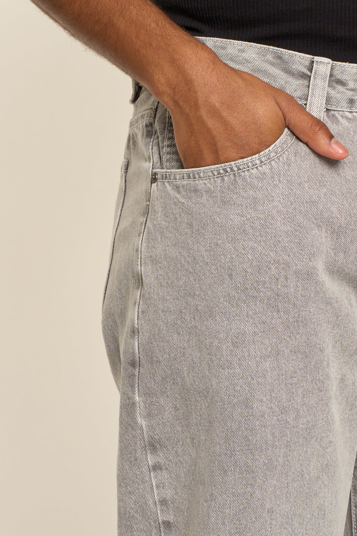 Straight Baggy Denim Jeans