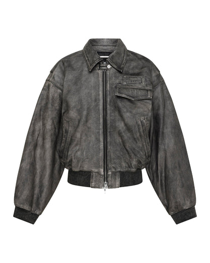 HIGHWAY BOMBER VINTAGE BLACK