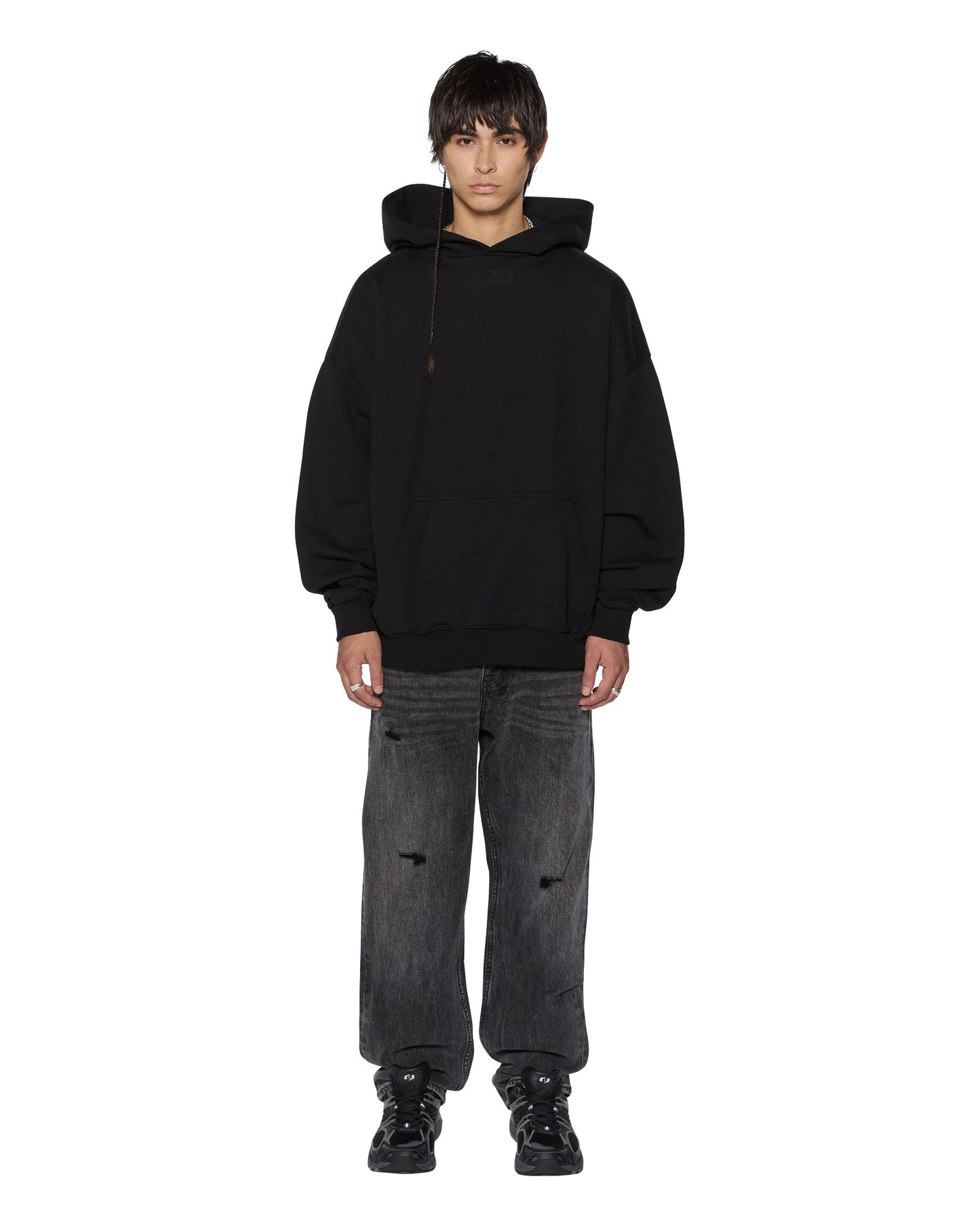 INTRUDER EKCESS HOODIE JET BLACK