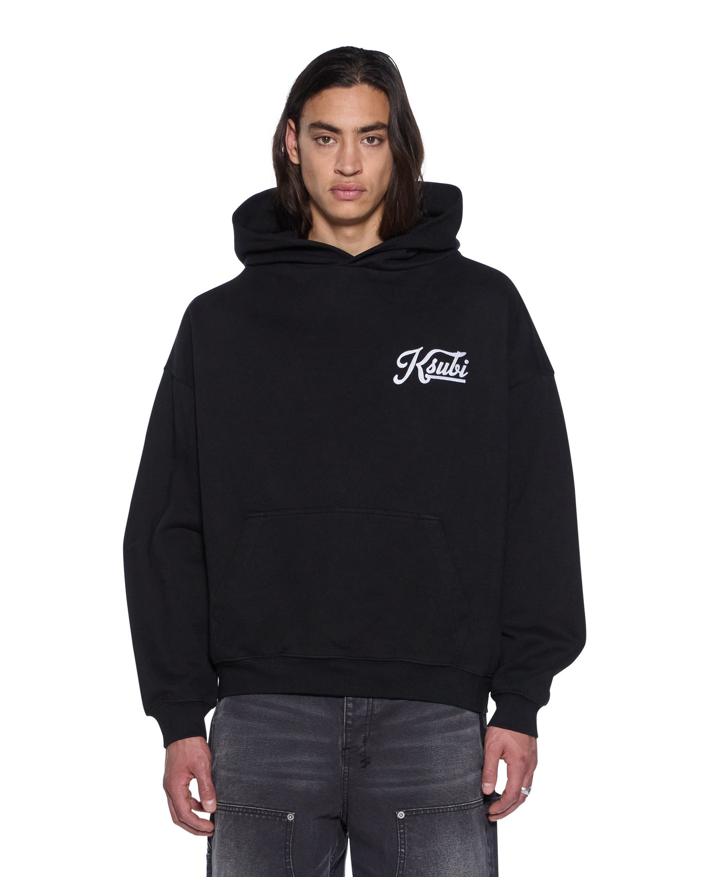 OUTFIELD EKCESS HOODIE BLACK