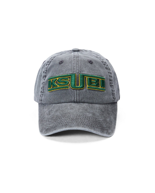 AUS DAD CAP WASHED BLACK