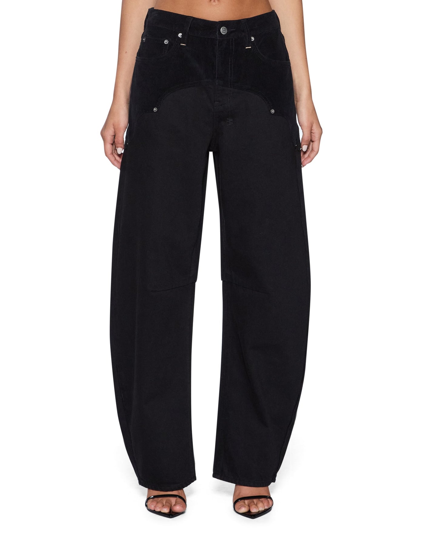 BARREL JEAN SALOON BLACK