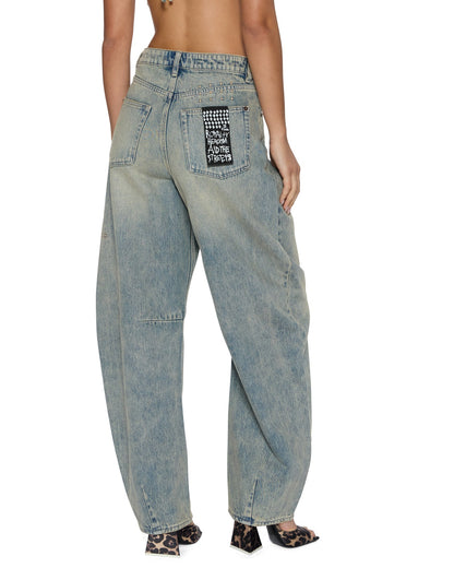 BARREL JEAN FOLK