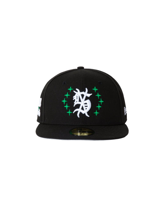 KSUBI X STAYME7O FITTED CAP BLACK