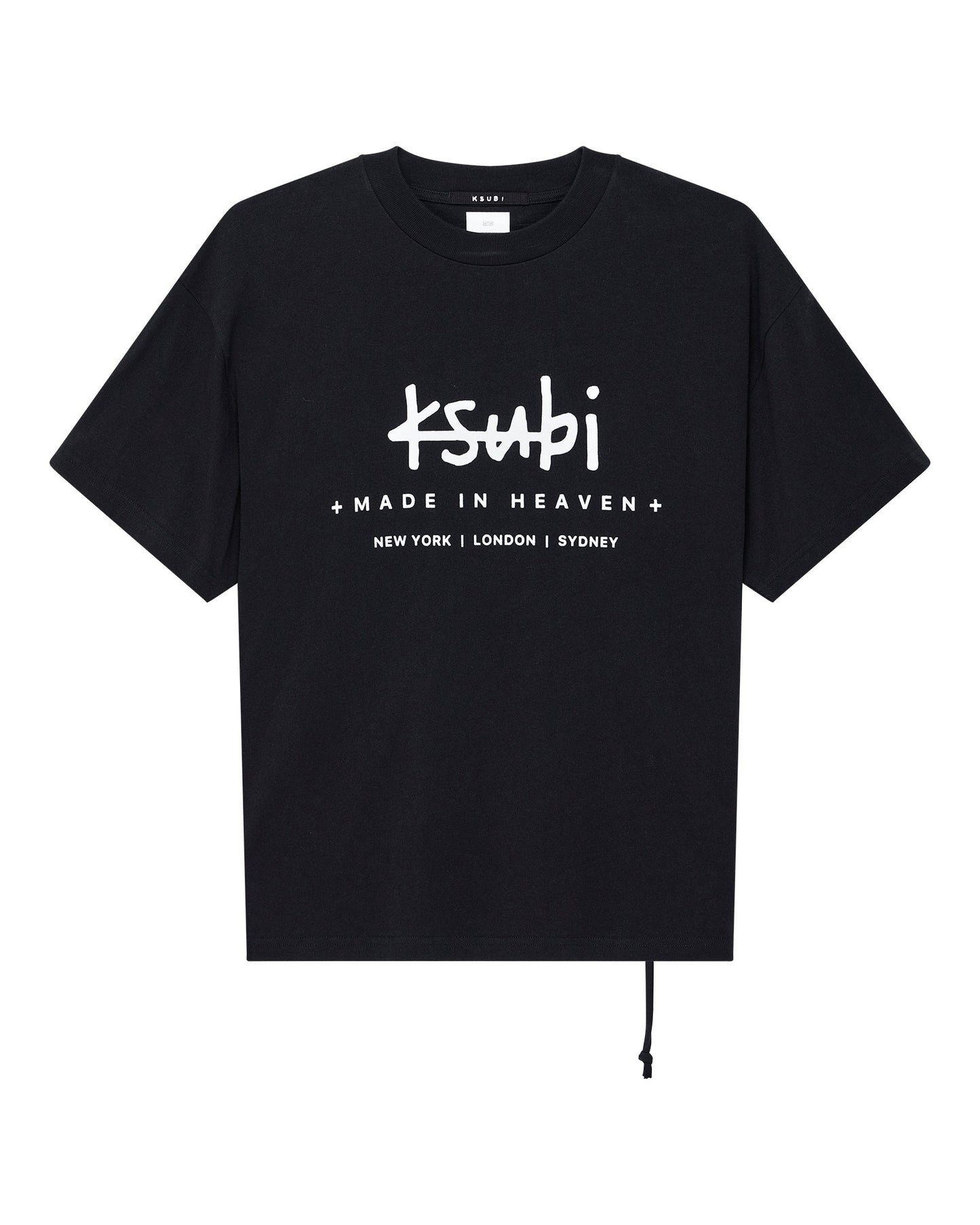 PLATED EKCESS SS TEE JET BLACK
