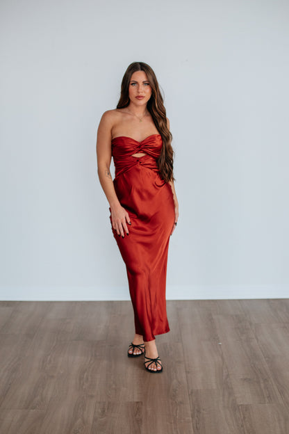 Show Stopper Midi Dress