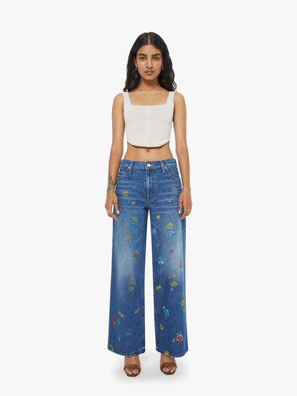 PETITES The Lil Rerun Zip Sneak - Field Of Flowers