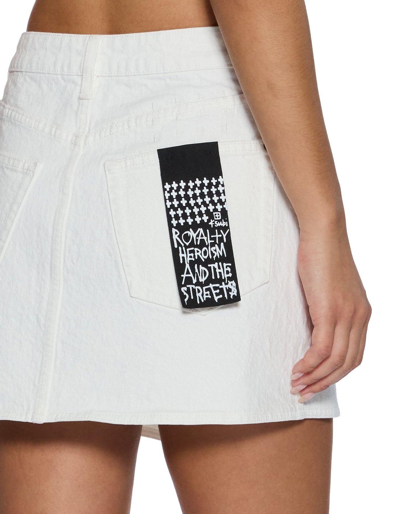 RAP SKIRT CURVE ECRU