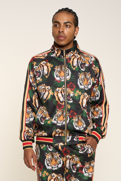 G Striped Tiger Track Suit Set