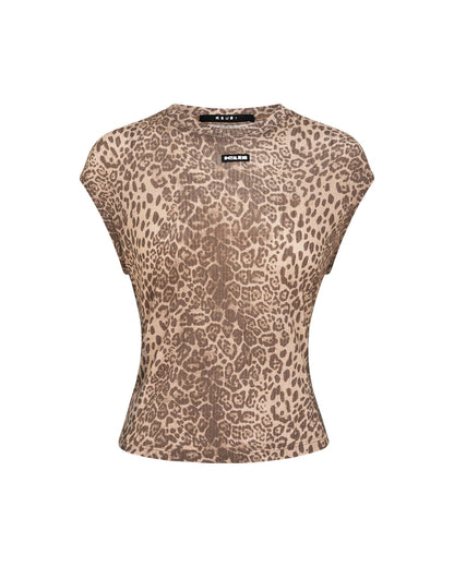 STAPLE SS TEE LEOPARD