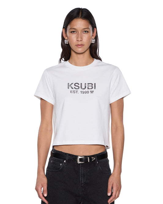 SHRUNKEN SS TEE VINTAGE WHITE