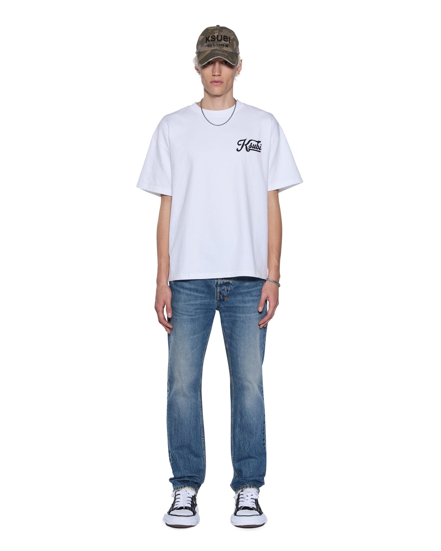 OUTFIELD EKCESS SS TEE WHITE