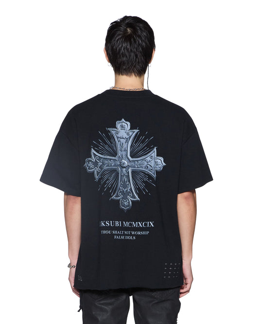 FALSE IDOLS EKCESS SS TEE JET BLACK