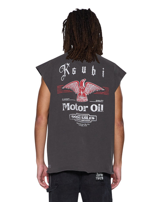 TRUCKSTOP EKCESS CUTOFF FADED BLACK