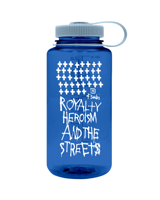 KSUBI X NALGENE 32 OZ POCKET TAG BOTTLE INDIGO