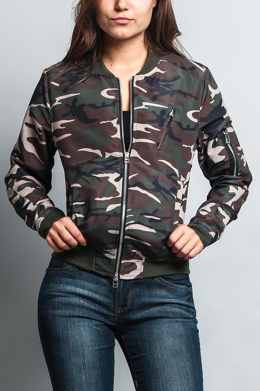 Women's Lightweight Bomber Jacket