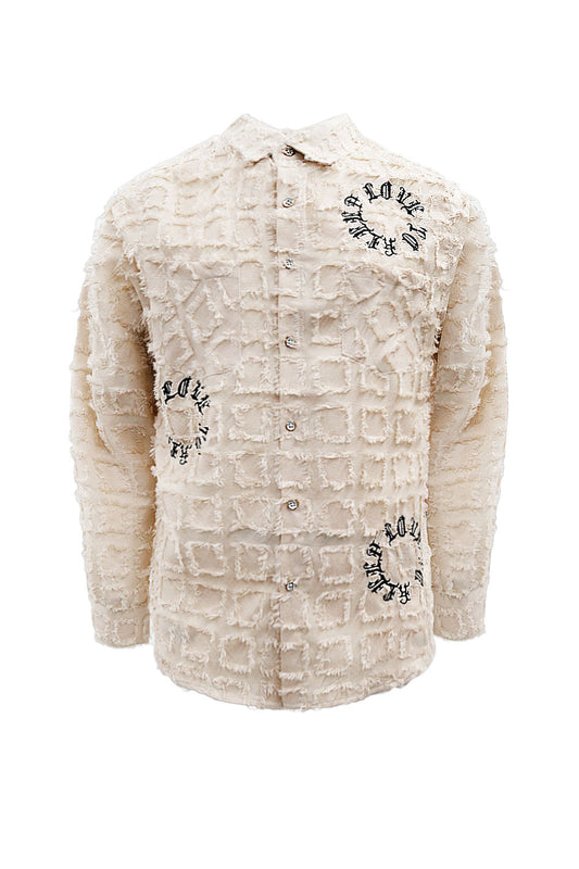 Embroidered Light Weight Over Shirt