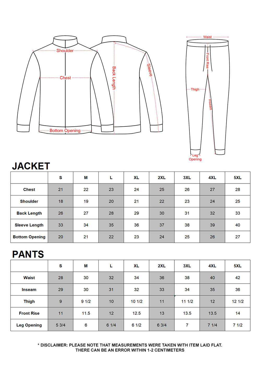 Ombre Gradient Colored Tracksuit